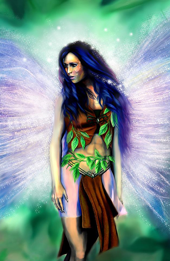 Sparkling Fairy by Ria Fine Art