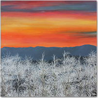 Frosty Sunset - Click to Enlarge Image