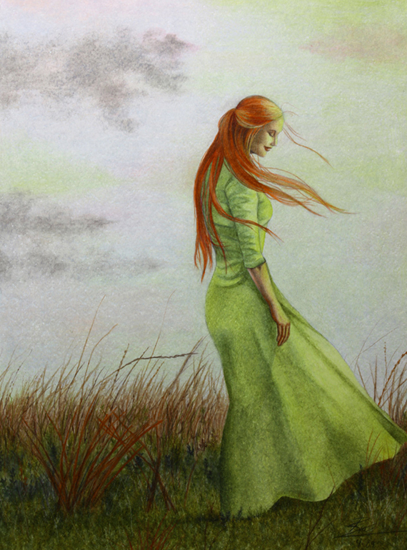 Listening to the Wind by Ria Fine Art
