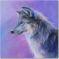 Blue Wolf - Click to Enlarge Image