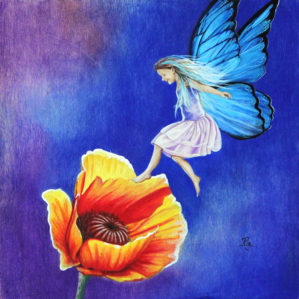 Flower Fairy by Ria Fine Art