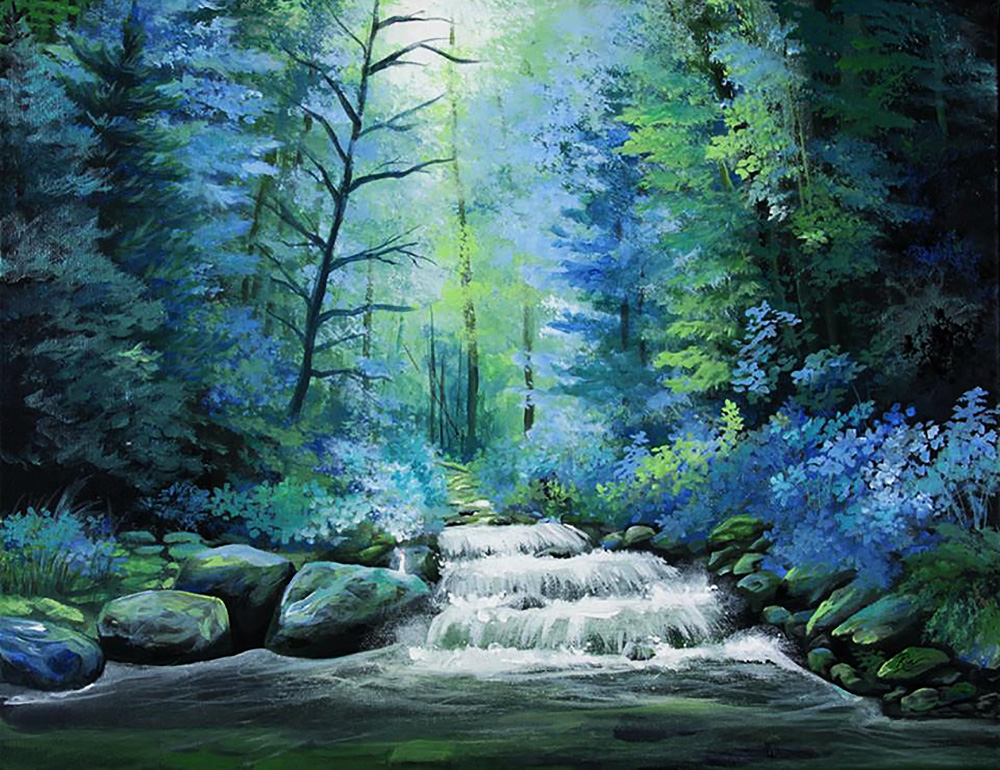 Fairy Waterfall by Ria Fine Art