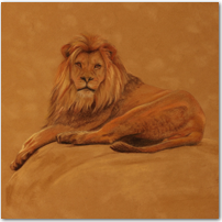 Suede Lion - Click to Enlarge Image