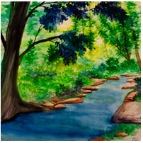 Storybook Stream - Click to Enlarge Image