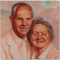 Grandma & Grandpa Curtis - Click to Enlarge Image