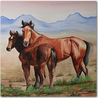 2 Horses - Click to Enlarge Image
