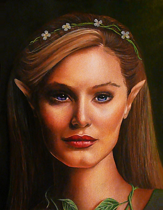 Elf Portrait by Ria Fine Art