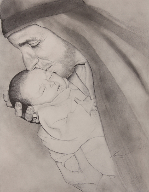 Father Isaac by Ria Fine Art