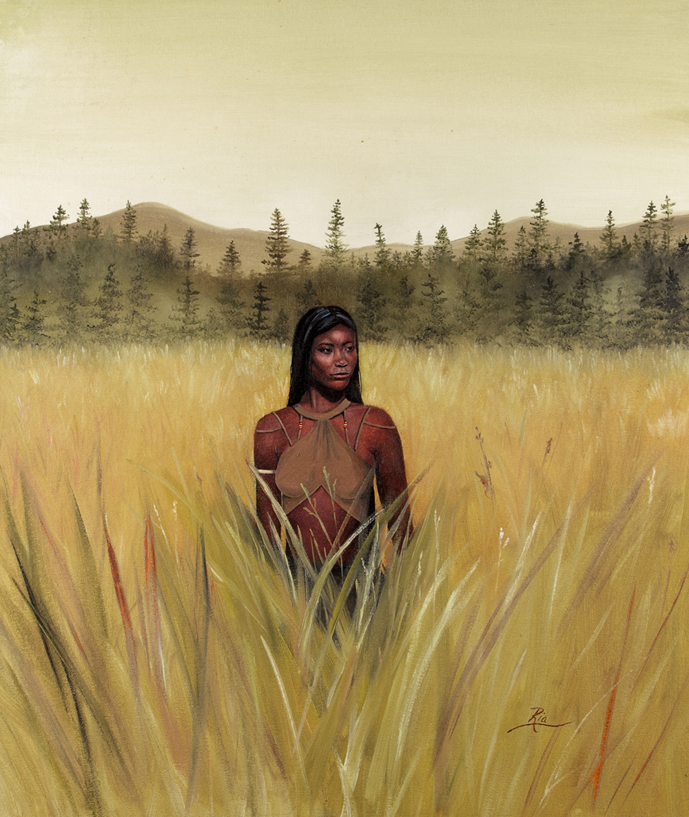 Lamanite Girl by Ria Fine Art